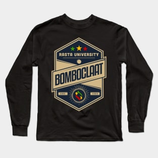 Rasta University Bomboclaat Reggae Long Sleeve T-Shirt